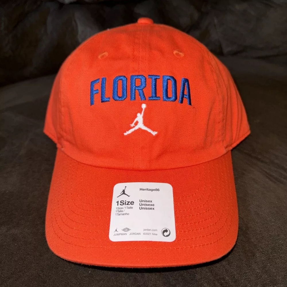 Jordan Florida Gators Heritage86 Adjustable Strapback Hat Cap Nike Jumpman NEW